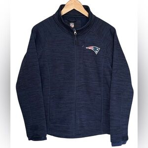 Women’s NFL New England Patriots Zip Front Jacket SZ XL